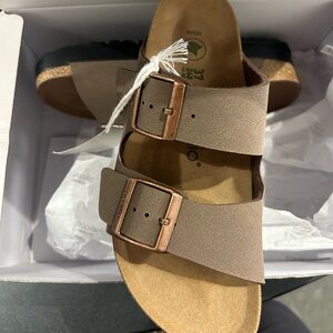 Papillon Mocha Arizona Birkenstocks Flex Platform